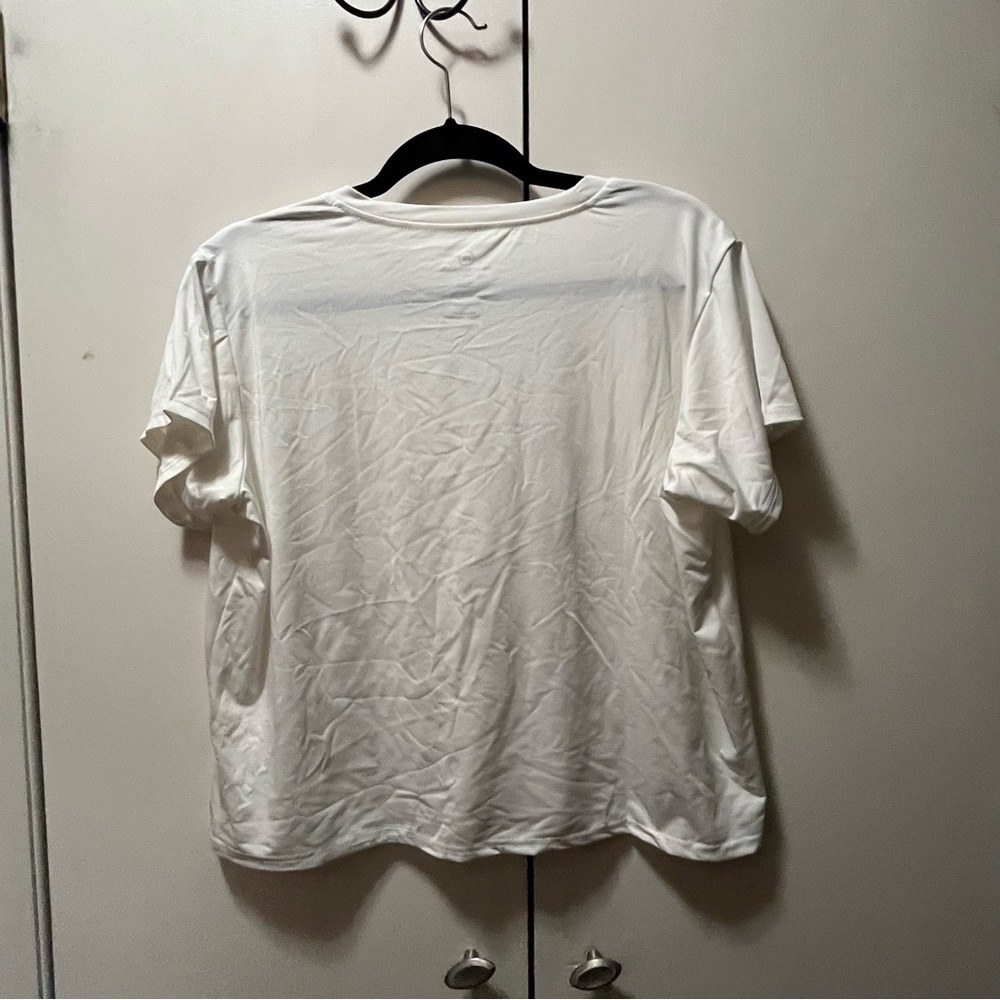Essentials White Boxy Short Sleeve Tee - Picture 3 of 3